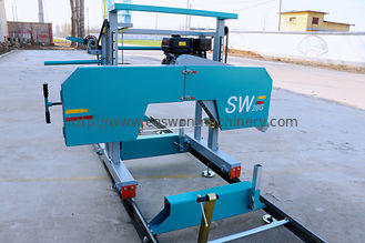 SW26G 9HP Benzinli Motor Testere Çapı 660mm için Taşınabilir Şerit Hızar Fabrikası