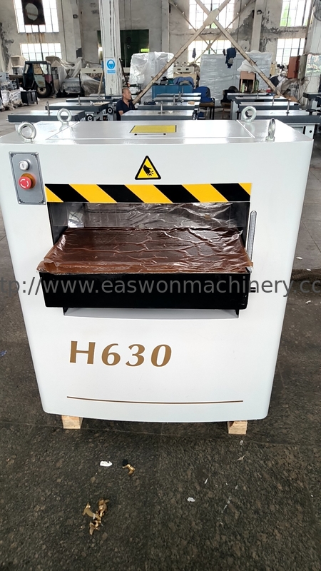 7m/min ve 12m/min besleme hızı ile ayarlanabilir ahşap işleme kalınlaştırma makinesi H630